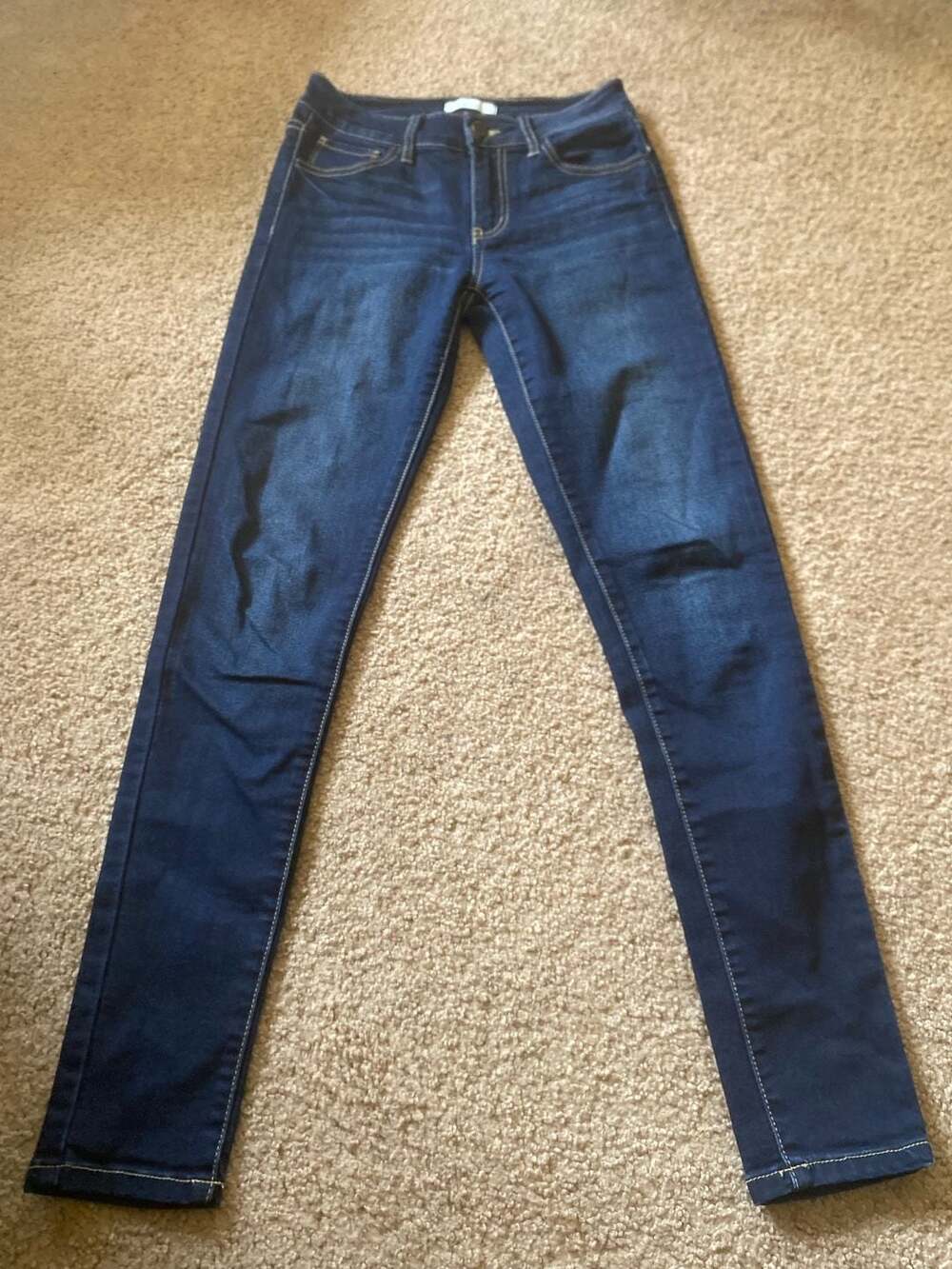 KanCan Mid-Rise Skinny Jeans Size 25 Dark Wash
